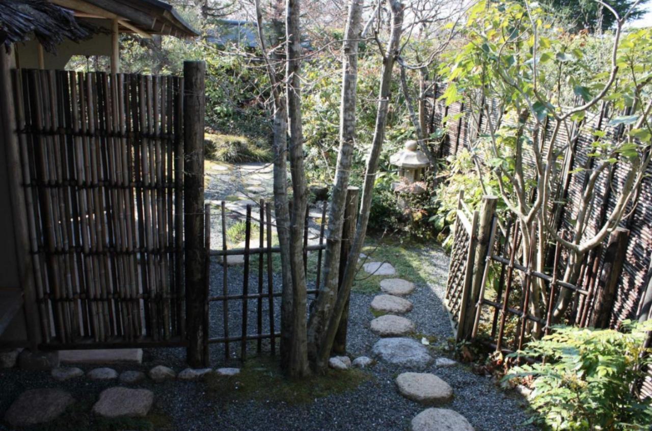 Gasthaus Tomiya Ryokusuian Sado-Taiken Exterior foto